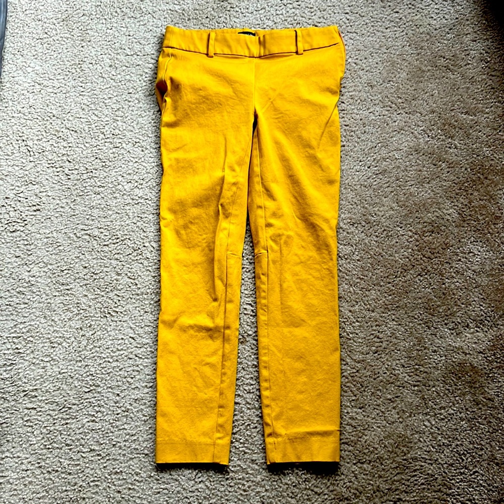 Ruby pants in mustard yellow